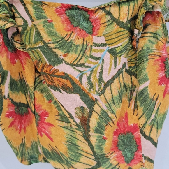 NWT- Cynthia Rowley Tropical Crop Top-XS - Picture 2 of 3